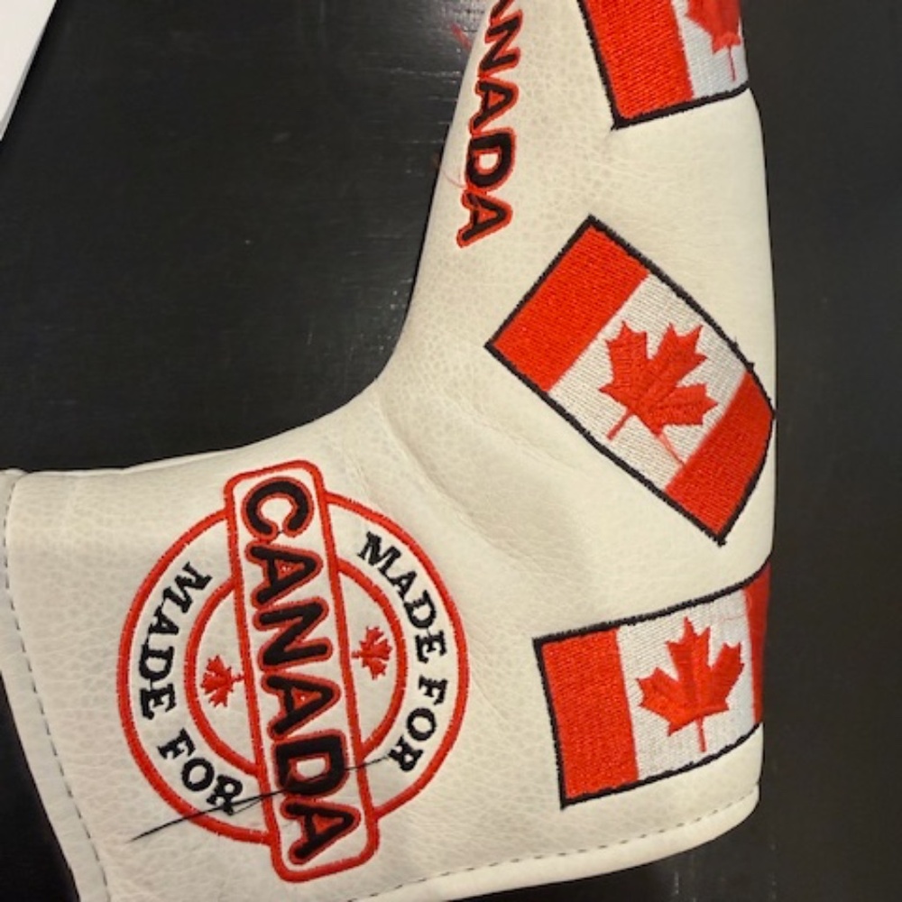 CNC Golf Canadian Flag Blade Putter Cover